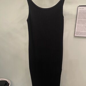 Chic Black Sleeveless Dress